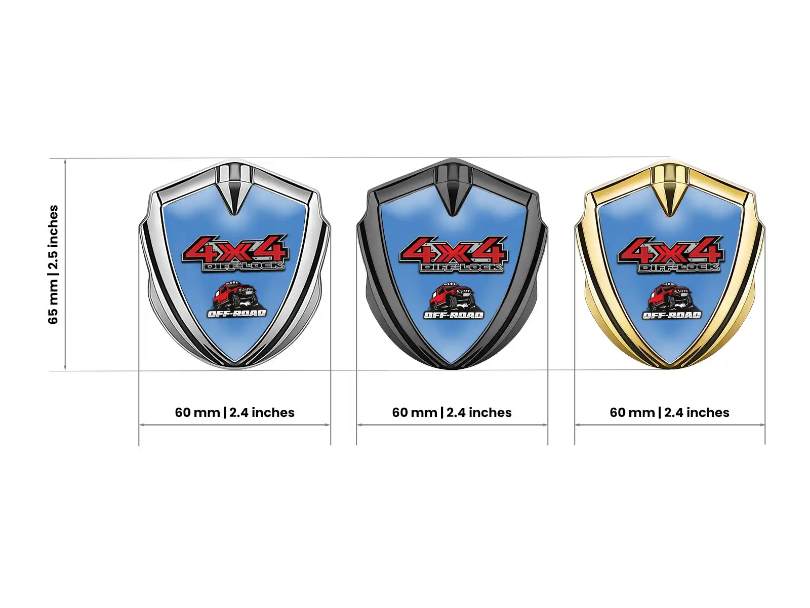 Auto Car Badge Minimal Style Luxury Look